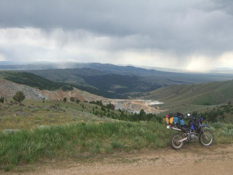 dr650 highway touring