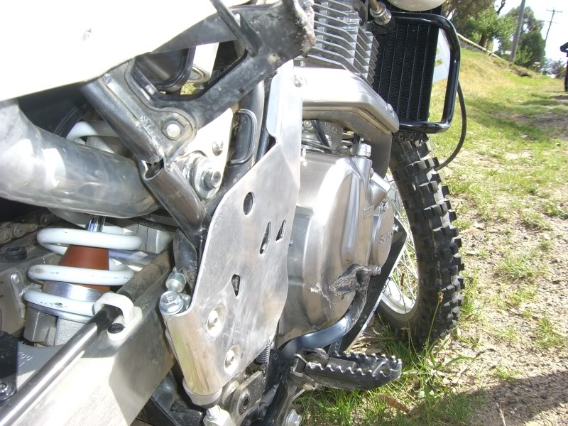 DR650 Frame Guards anybody seen? Adventure Rider