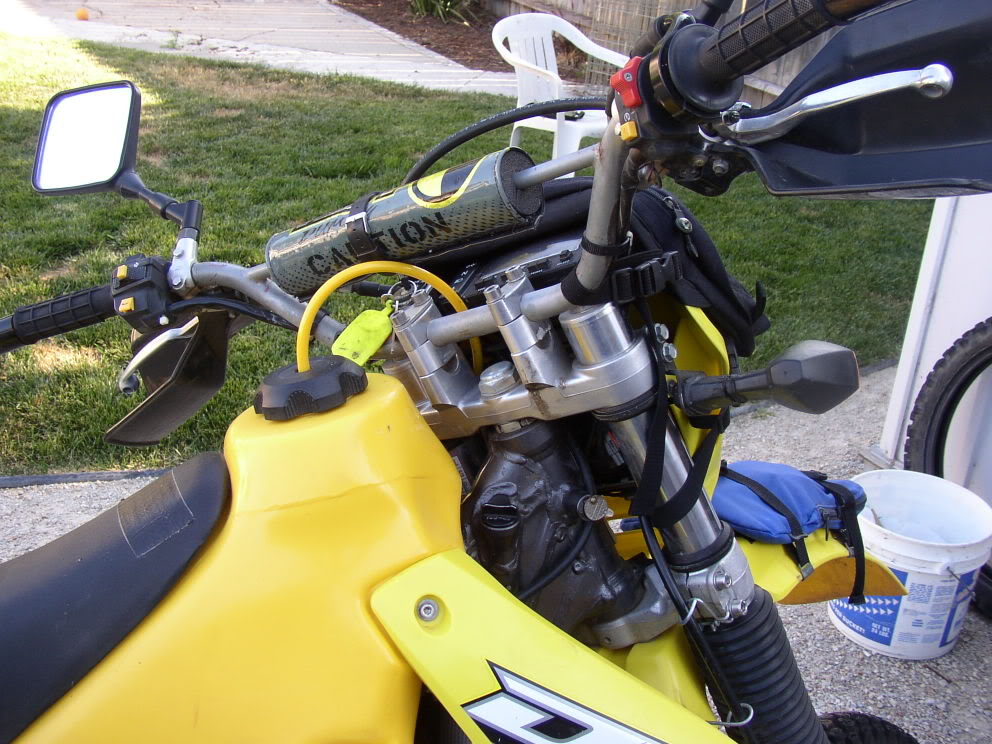 Risers for DRZ400E? Adventure Rider