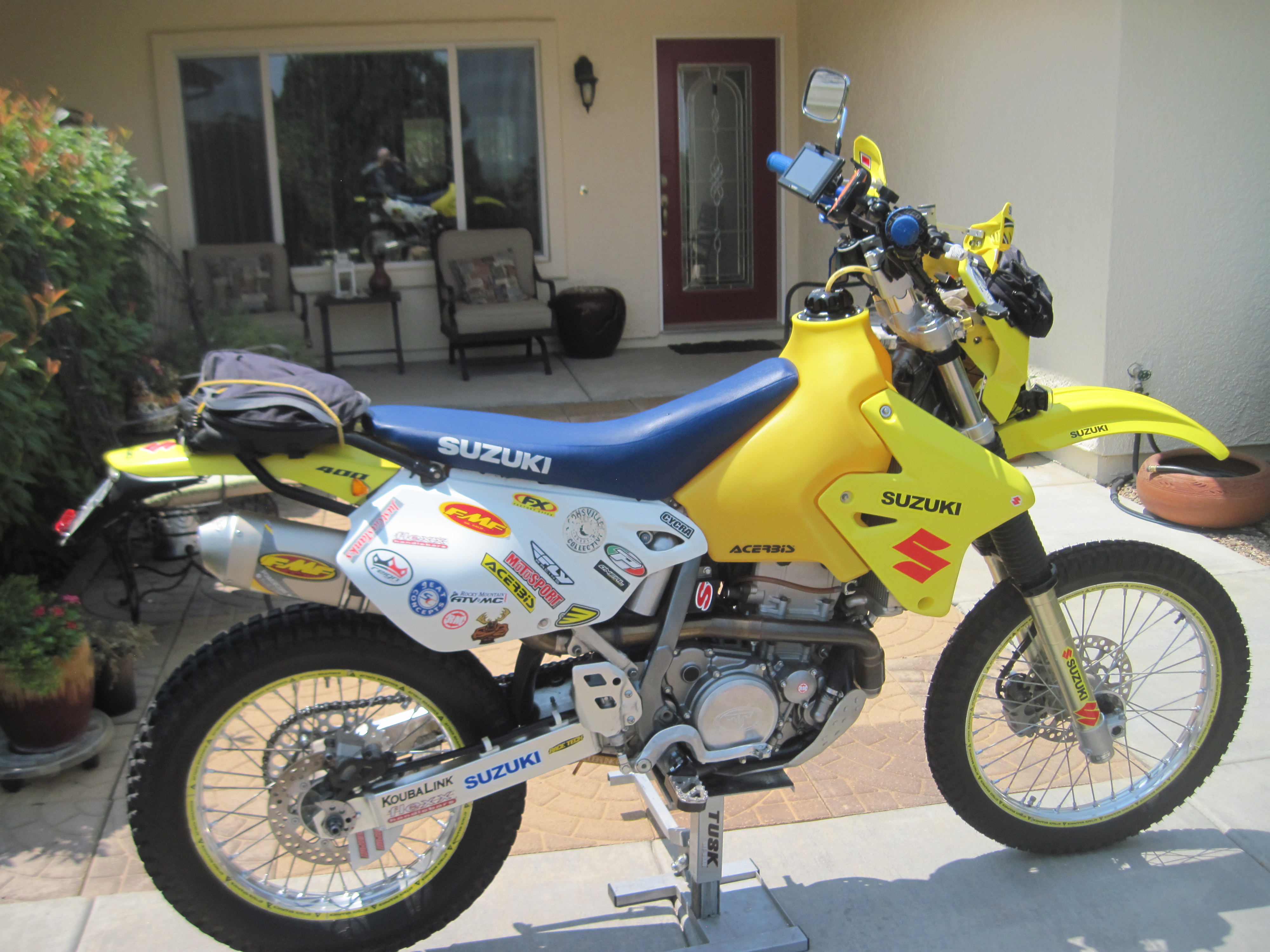 drz400 adventure setup