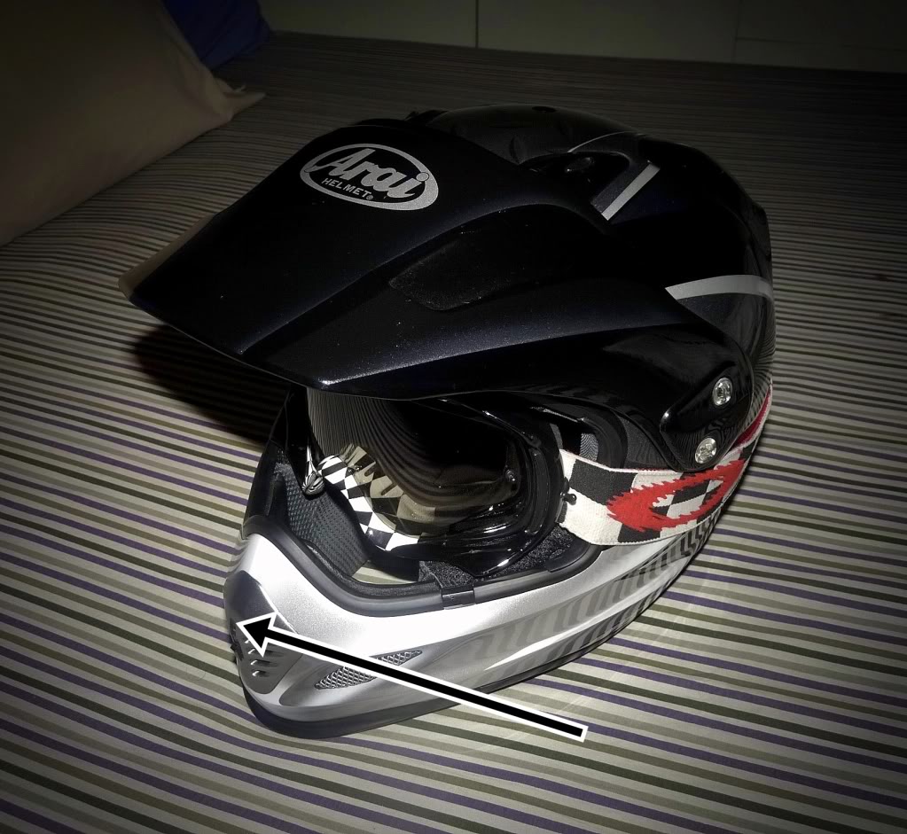 Arai XD3 Question Adventure Rider