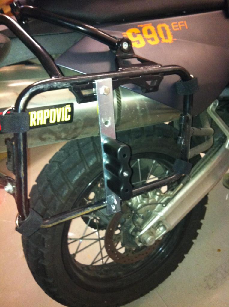 DIY Rotopax Pannier Mounts Adventure Rider