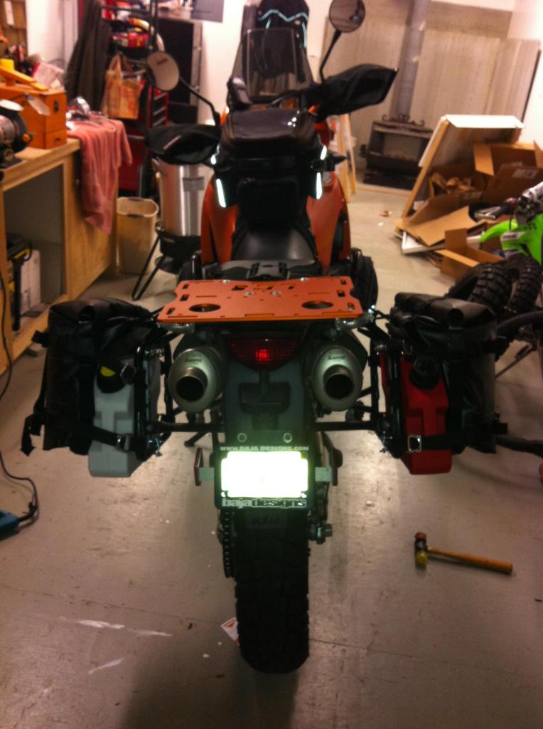 DIY Rotopax Pannier Mounts Adventure Rider