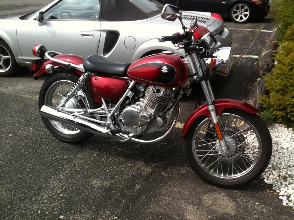 suzuki tu250x custom