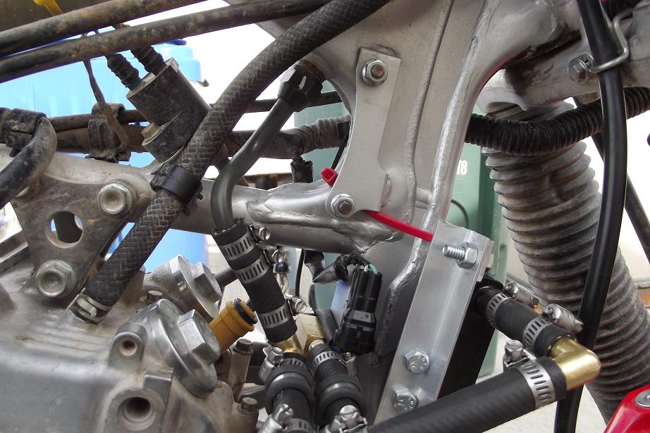 XR650L Spud's Oil Cooler Adventure Rider