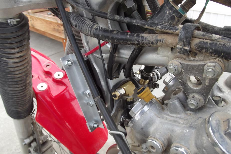 XR650L Spud's Oil Cooler Adventure Rider