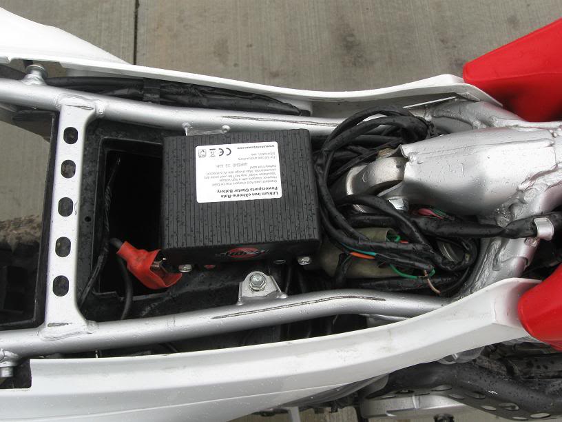 cx500 battery relocation