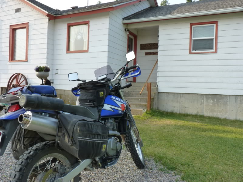 DR650 Soft luggage Adventure Rider