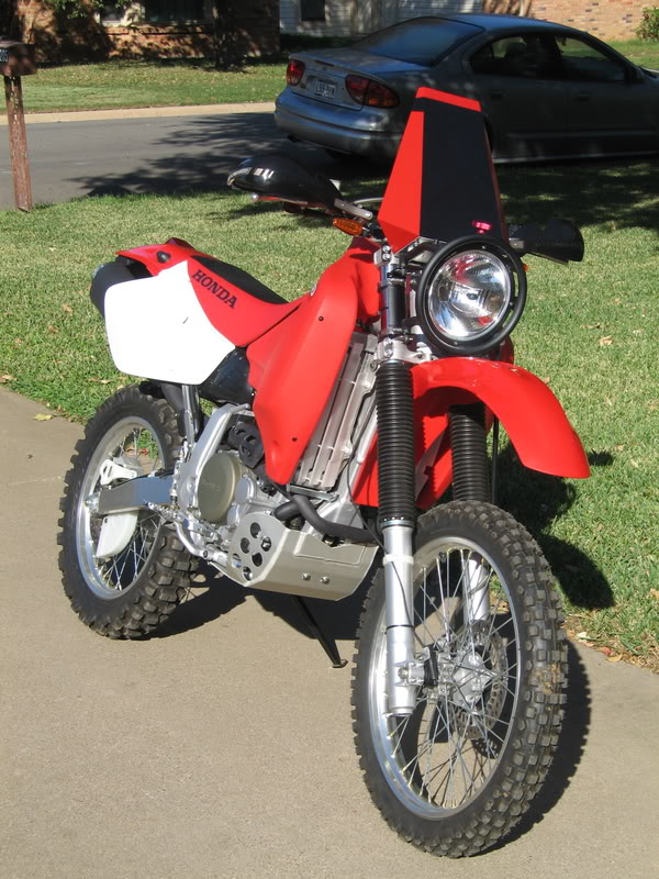 xr650r adventure mods