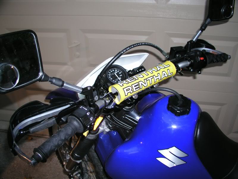 DR650 (06) teach me about aftermarket handlebars. Adventure Rider