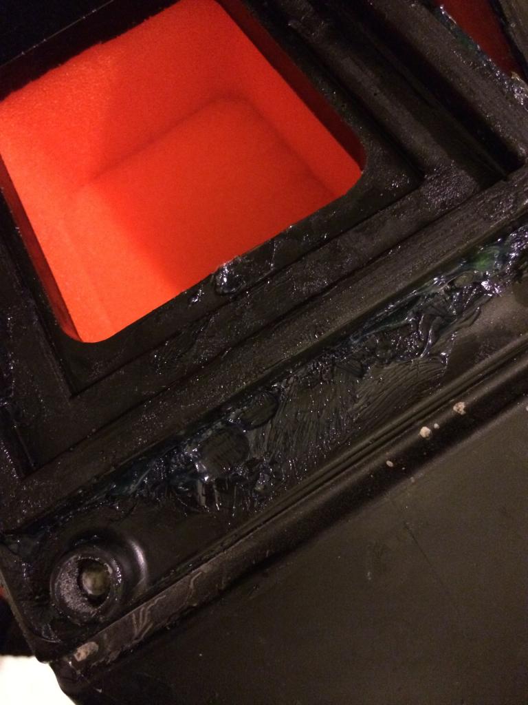 Air filter rim grease how much is too much? Adventure Rider