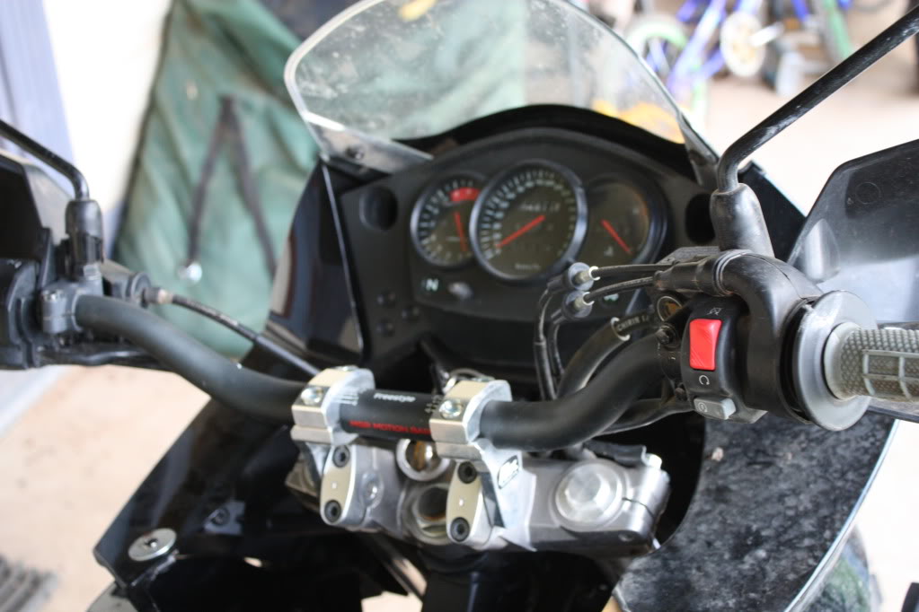 klr 650 handlebar help Adventure Rider