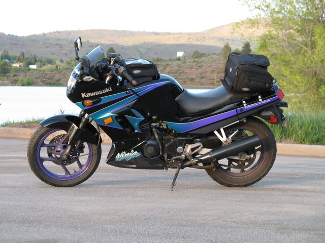 small 250cc motorcycle