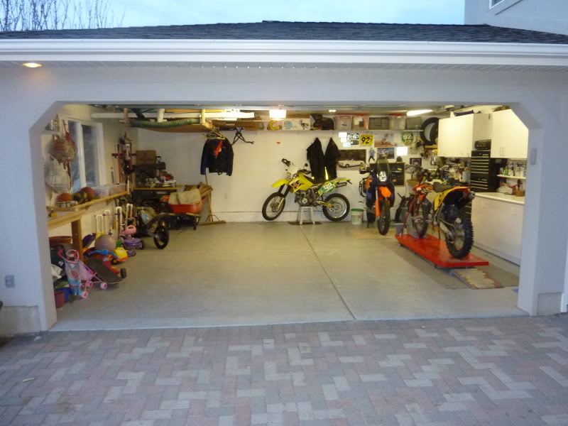 The one man garage lots of pictures Adventure Rider