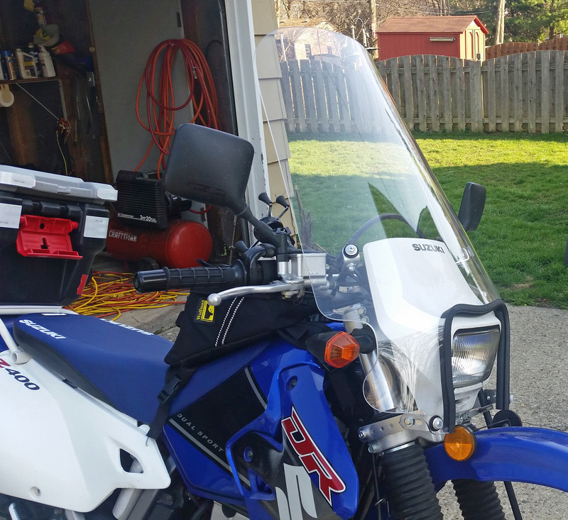 Windshield Windscreen Screen Deflector For Suzuki DR650