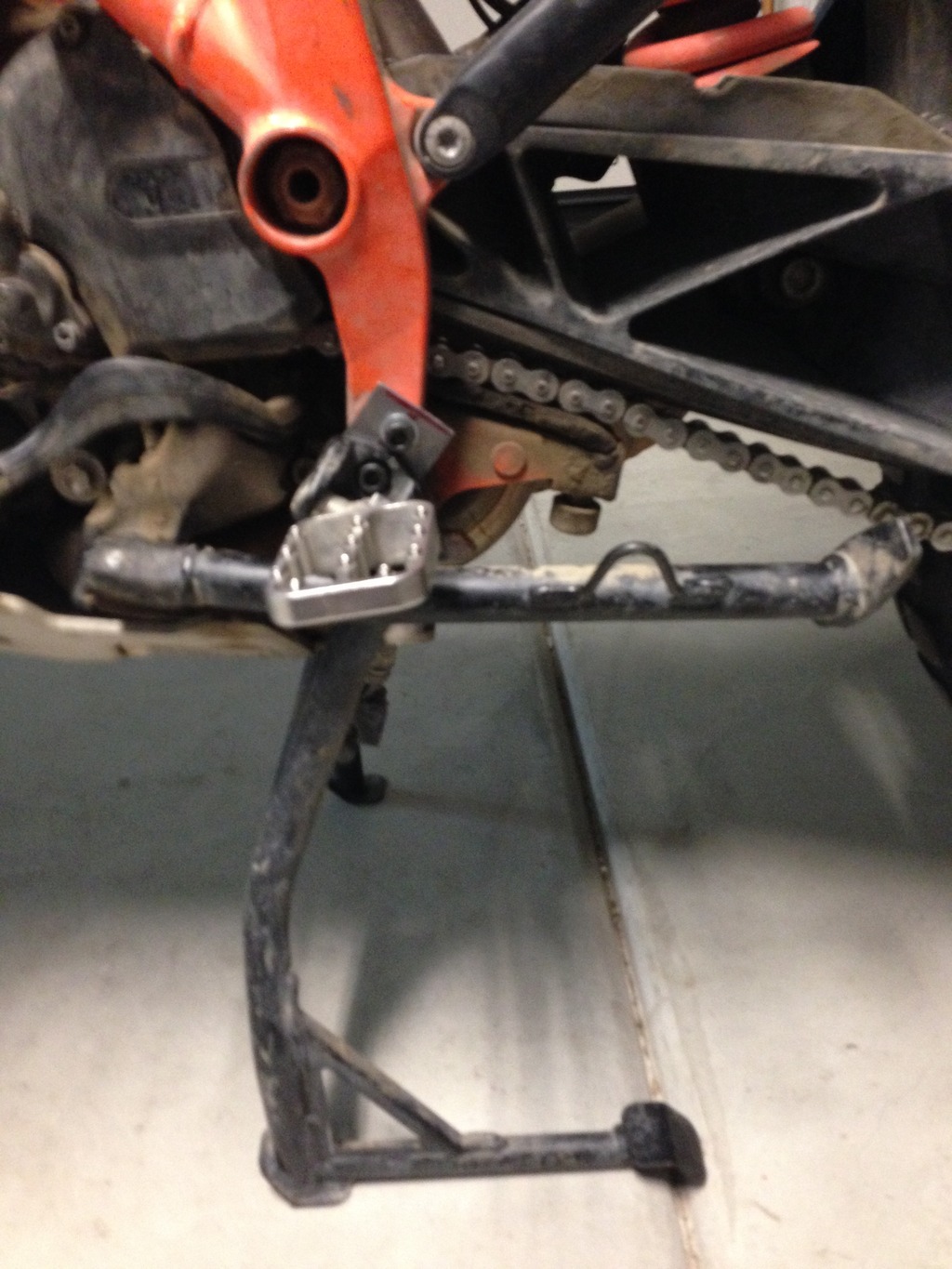 lowering pegs Adventure Rider