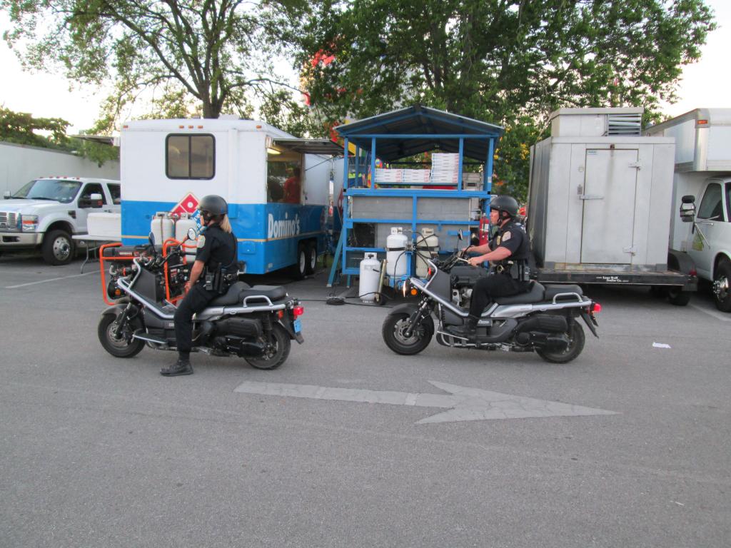 retired police bikes