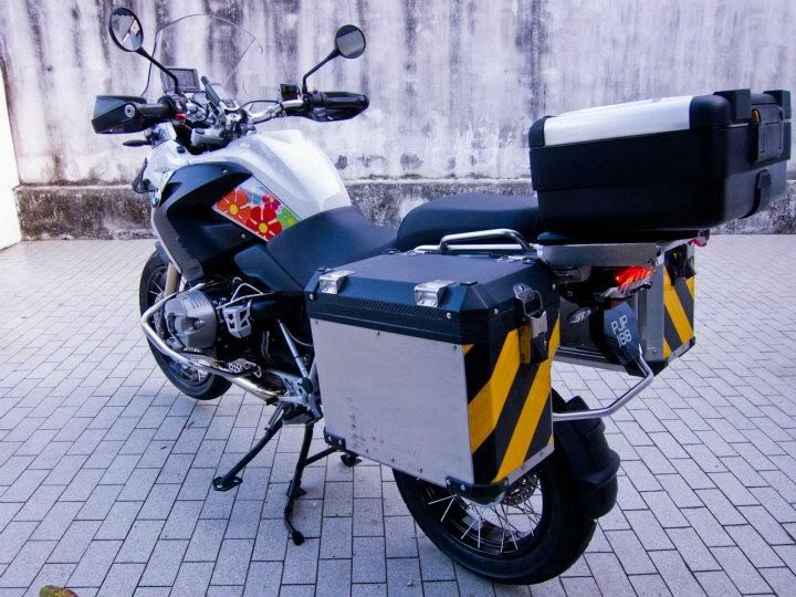 What reflective tape for panniers Adventure Rider