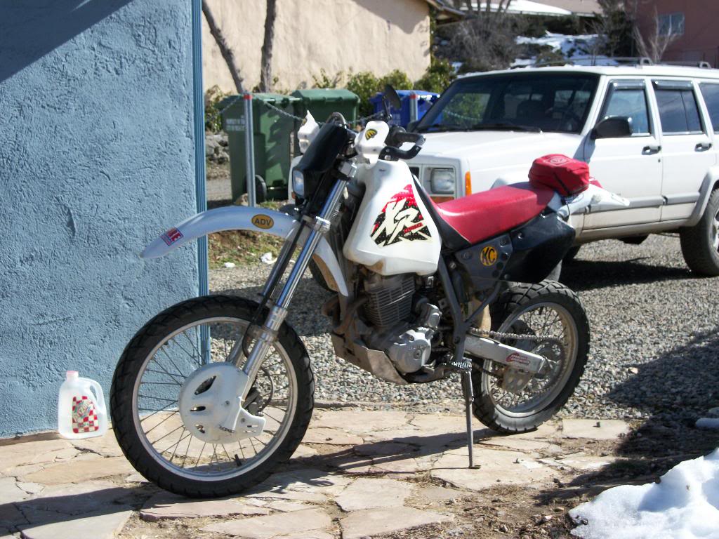 XR400 Pumper Carb and Electric Start Adventure Rider