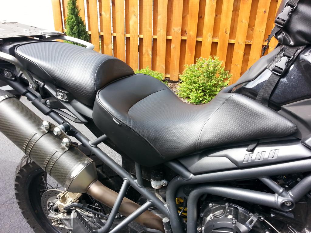 tiger xca seat height