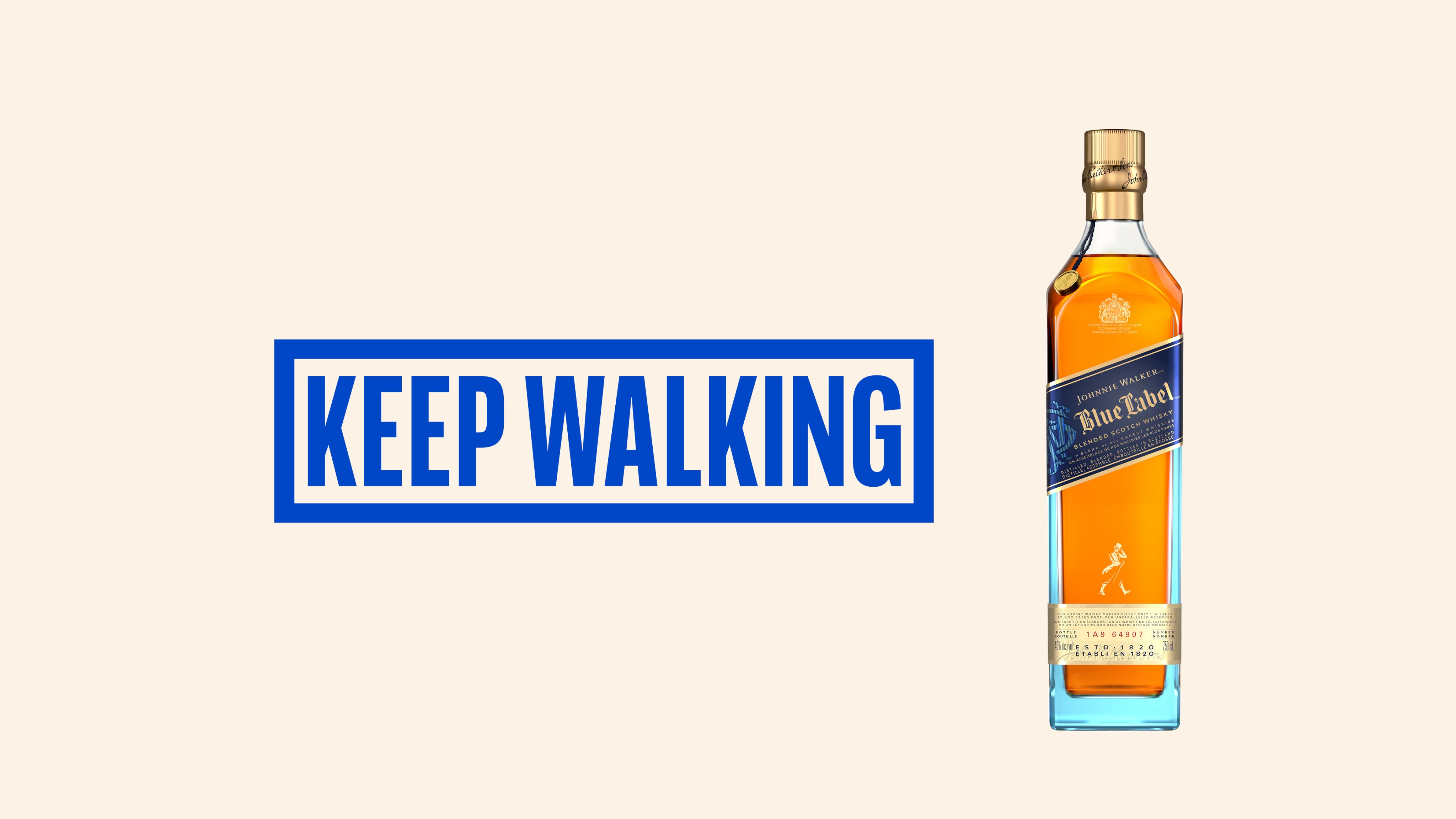 "Keep Walking" with Johnnie Walker Black Label