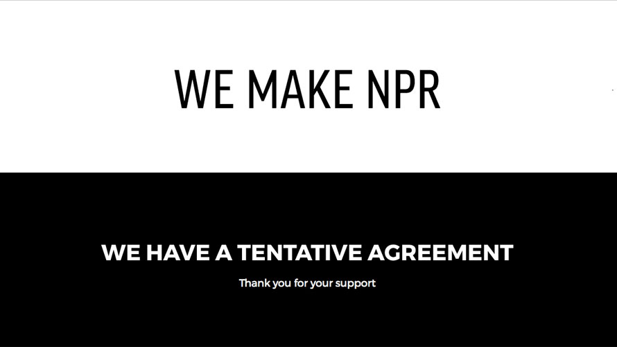 NPR-SAG-AFTRA