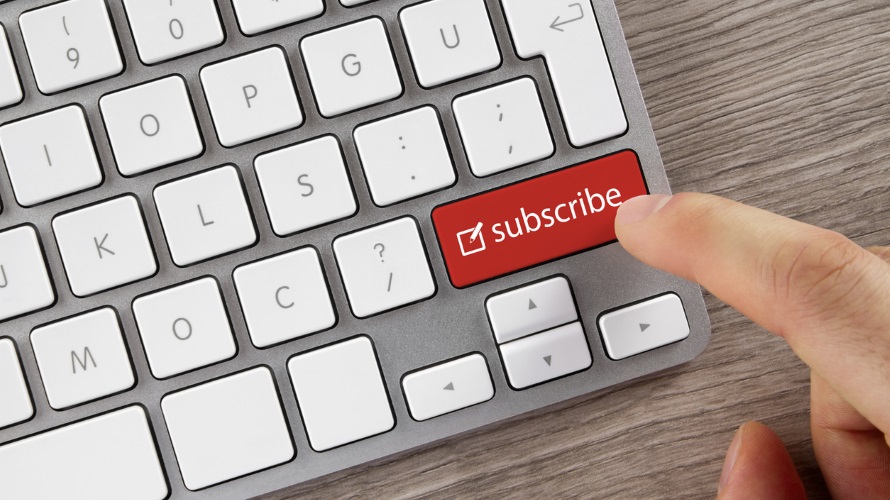 SubscribeButtonOnKeyboard
