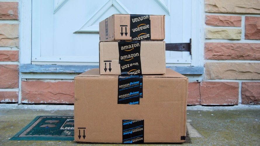 AmazonPackagesOnDoorstep