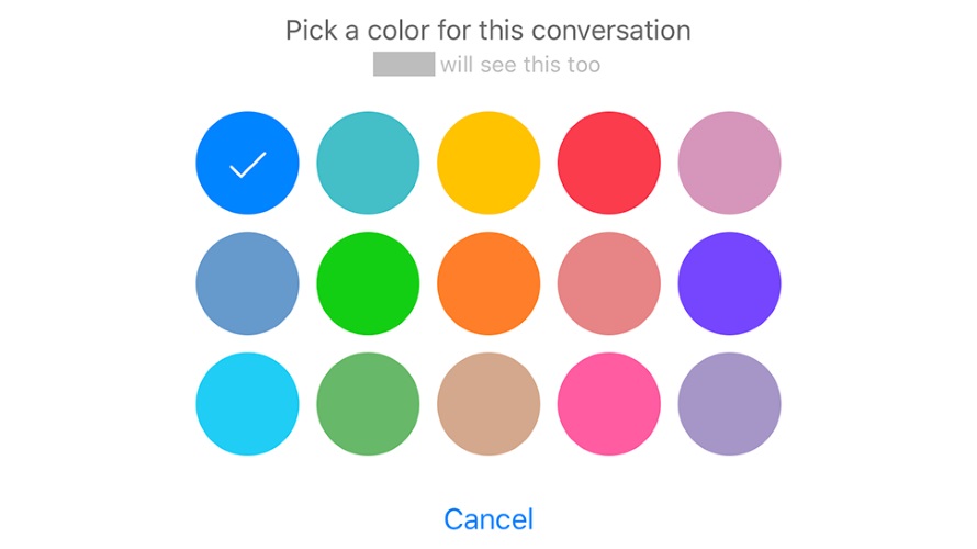 MessengerChooseColorConversation