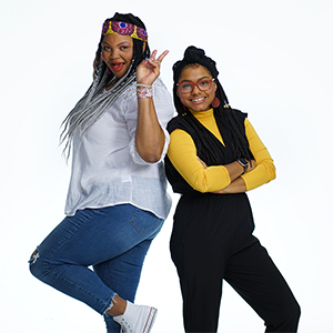 Photo of Shannon Ross and Kenia Perez