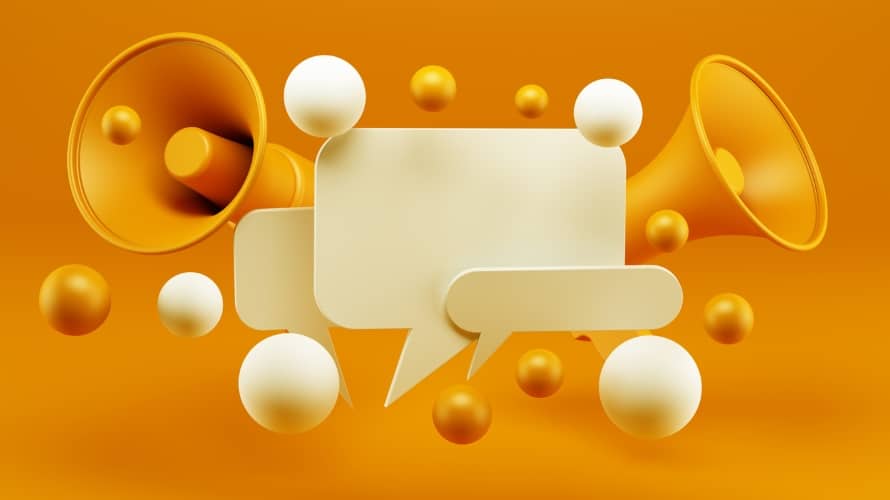 PaidSocialMediaMegaphoneIllustration