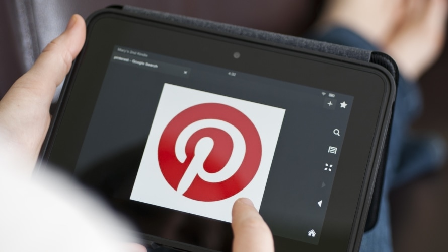 PinterestOnTablet