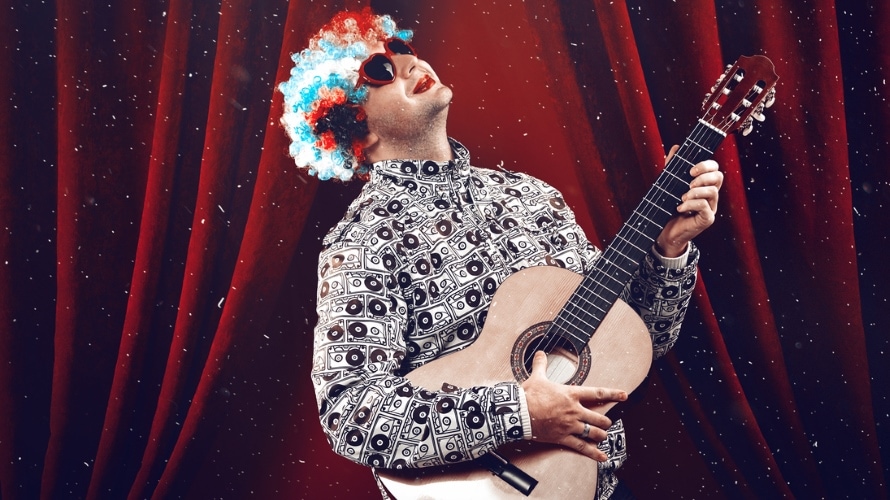 RainbowWigGuitar