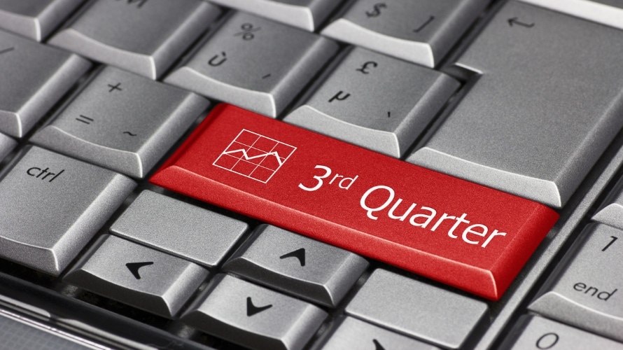Computer key – 3rd quarter
