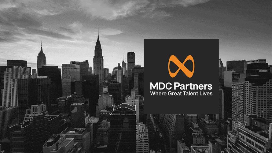 mdc-partners-contetn-2018 the new york skyline with the mdc partners logo in the foreground