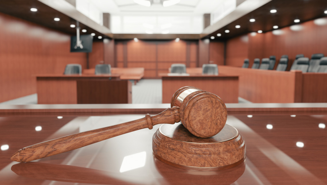 Courtroom And Gavel