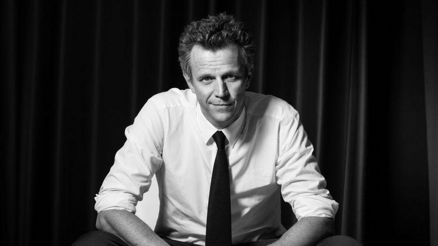 TOPSHOT-FRANCE-ECONOMY-PUBLICIS-PORTRAIT Black-and-white portrait of Arthur Sadoun