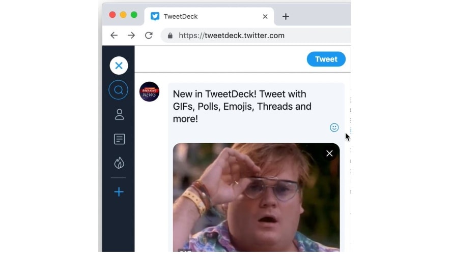 TweetDeckGIFsPollsEmojisThreads