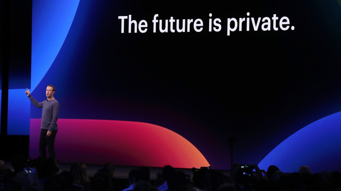 Facebook settlement 2019 privacy FTC Facebook CEO Mark Zuckerberg speaking onstage