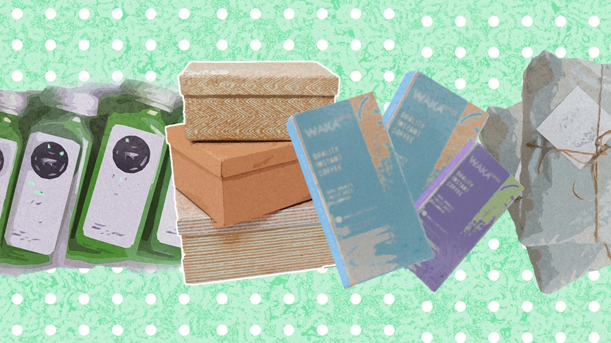 brand-future-packaging-CONTENT-2019 A couple of pressed juice bottles; sustainably made packages