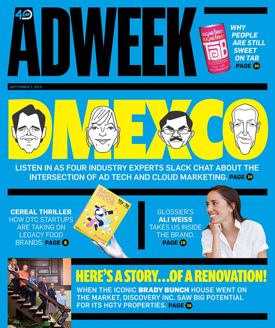 Adweek issue Dmexco 2019 cover Magazine cover