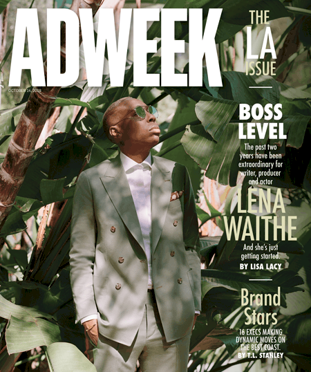Adweek issue L.A. Brand Stars 2019 cover Magazine cover