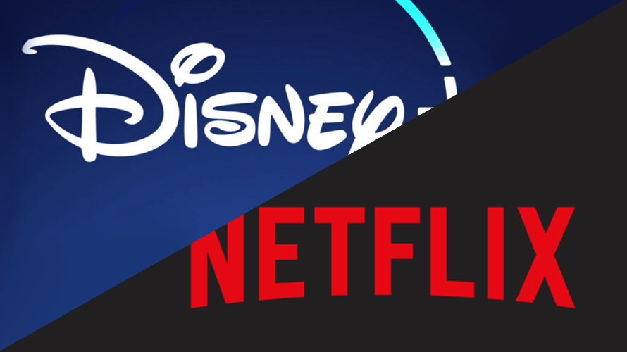 disney-netflix-content-2019 Disney and Netflix logos