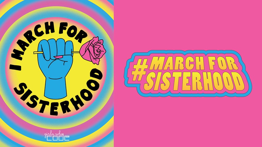 girls-who-code-tiktok-CONTENT-2019 girls who code #marchforsisterhood tiktok campaign banner