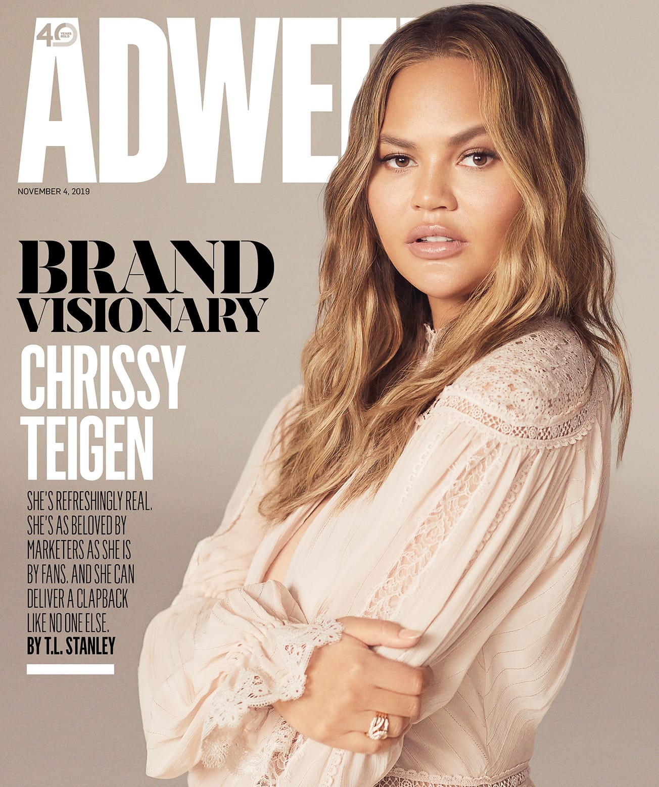Adweek issue Brand Genius 2019 cover Magazine cover