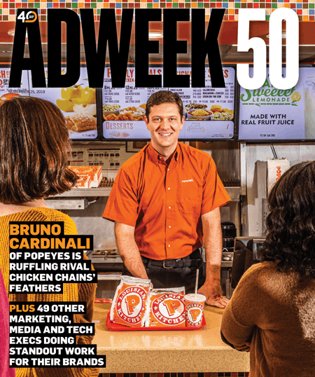 Adweek issue Adweek 50 2019 cover Magazine cover