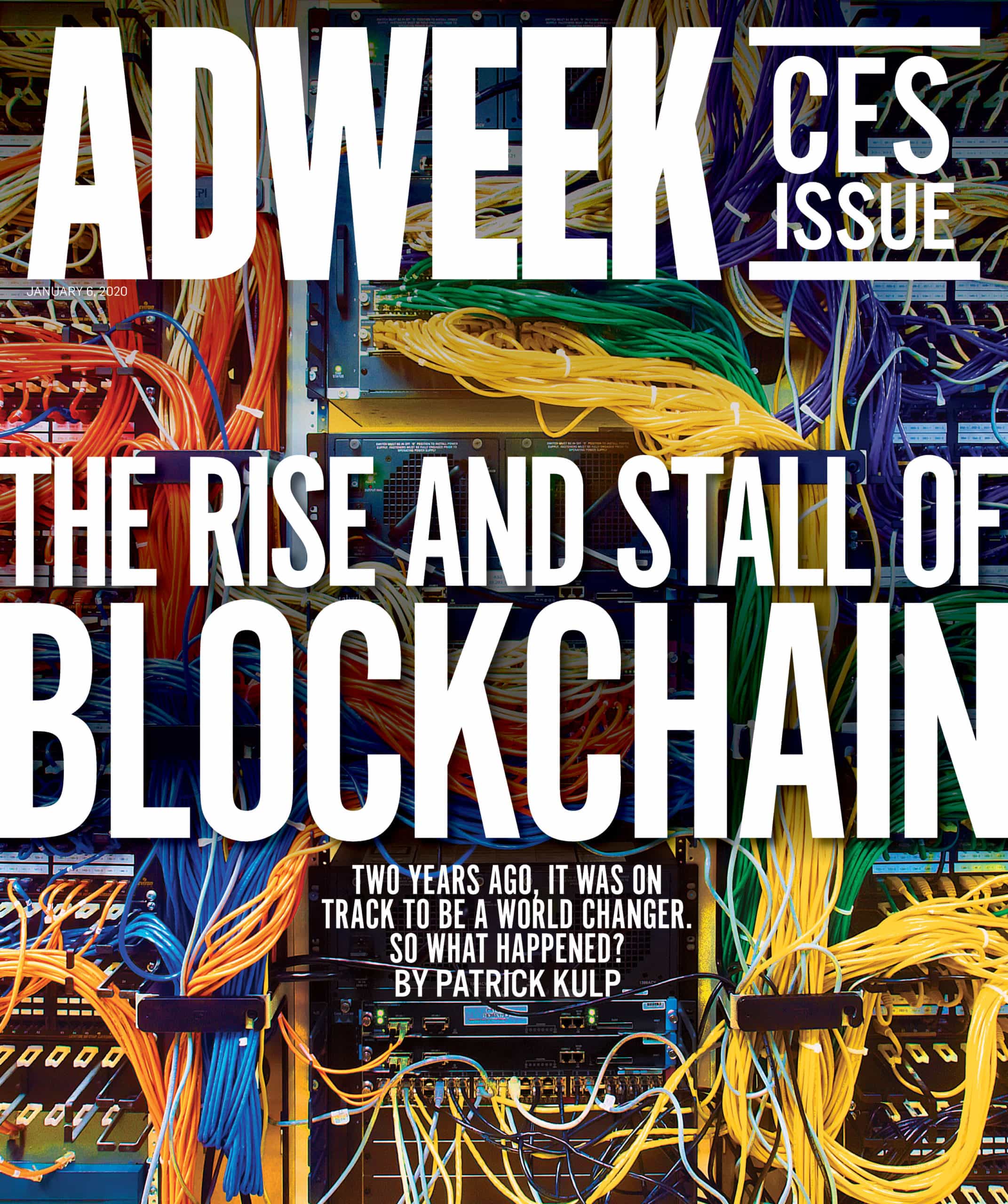 Adweek issue CES 2020 cover Magazine cover
