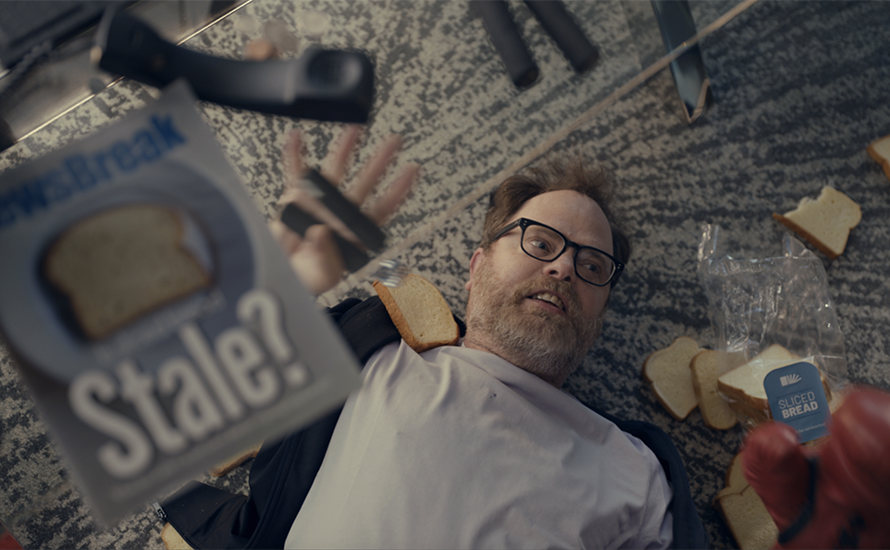 Little-Caesars-Super-Bowl-2020 Rainn Wilson, better known as Dwight Schrute from The Office, stars in the ad.