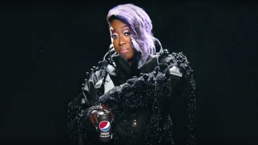 pepsi-superbowl-teaser-CONTENT-2020 Missy Elliott opening a can of pepsi zero