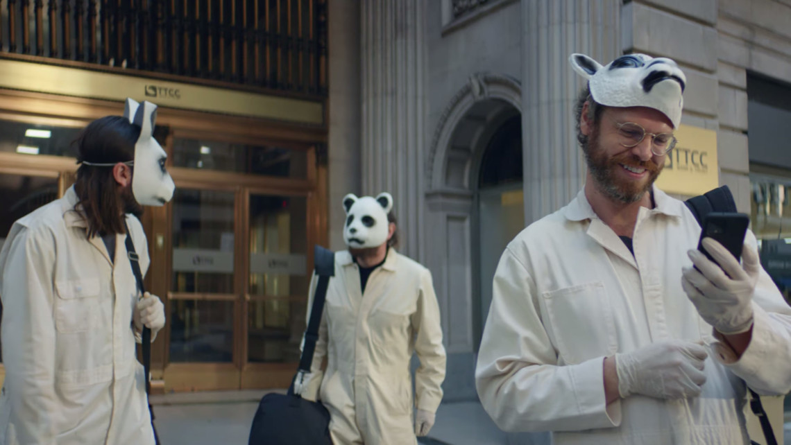 quibi-superbowl-content-2020 robbers in animal masks